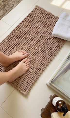 BEIGE SOLID BASKET WEAVE